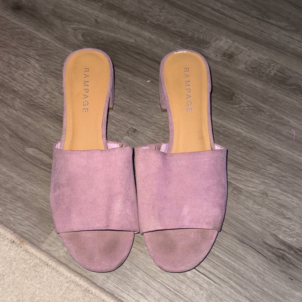 Rampage lilac Mules